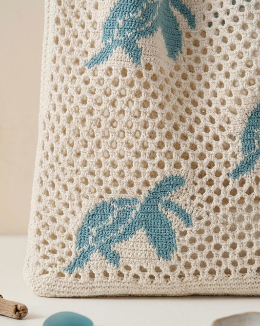 Sea Turtle - Häkeltasche