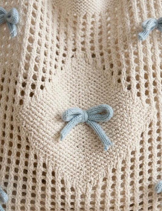 Ribbon Charm - Häkeltasche