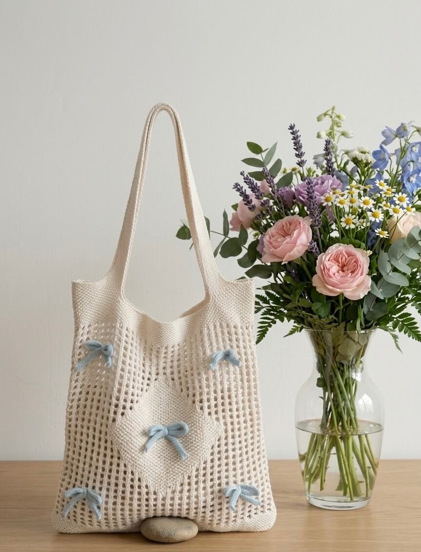 Ribbon Charm - HĂ€keltasche