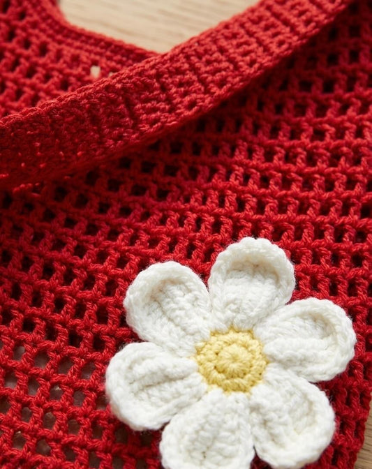 Daisy - Häkeltasche