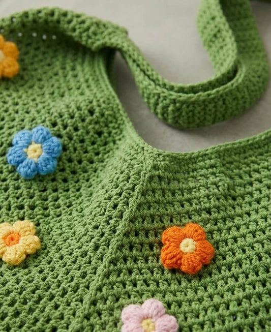 Bloom - Häkeltasche