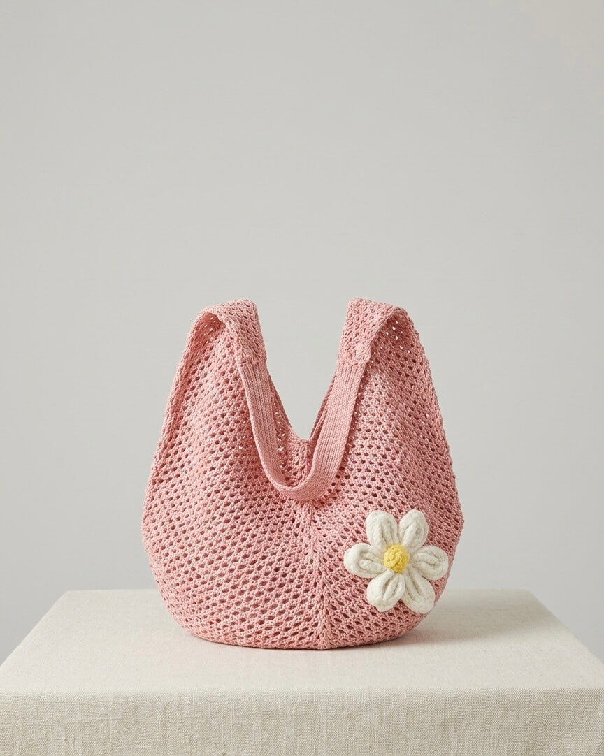 Daisy - Häkeltasche