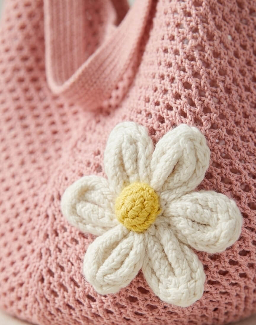 Daisy - Häkeltasche