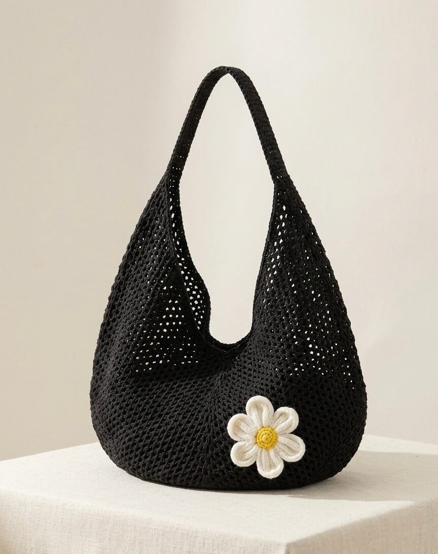 Daisy - Häkeltasche