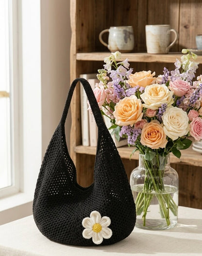 Daisy - Häkeltasche
