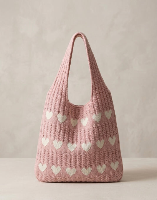 Amour - Häkeltasche