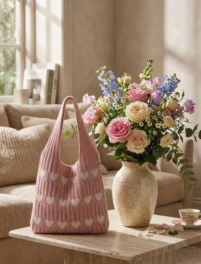 Amour - Häkeltasche