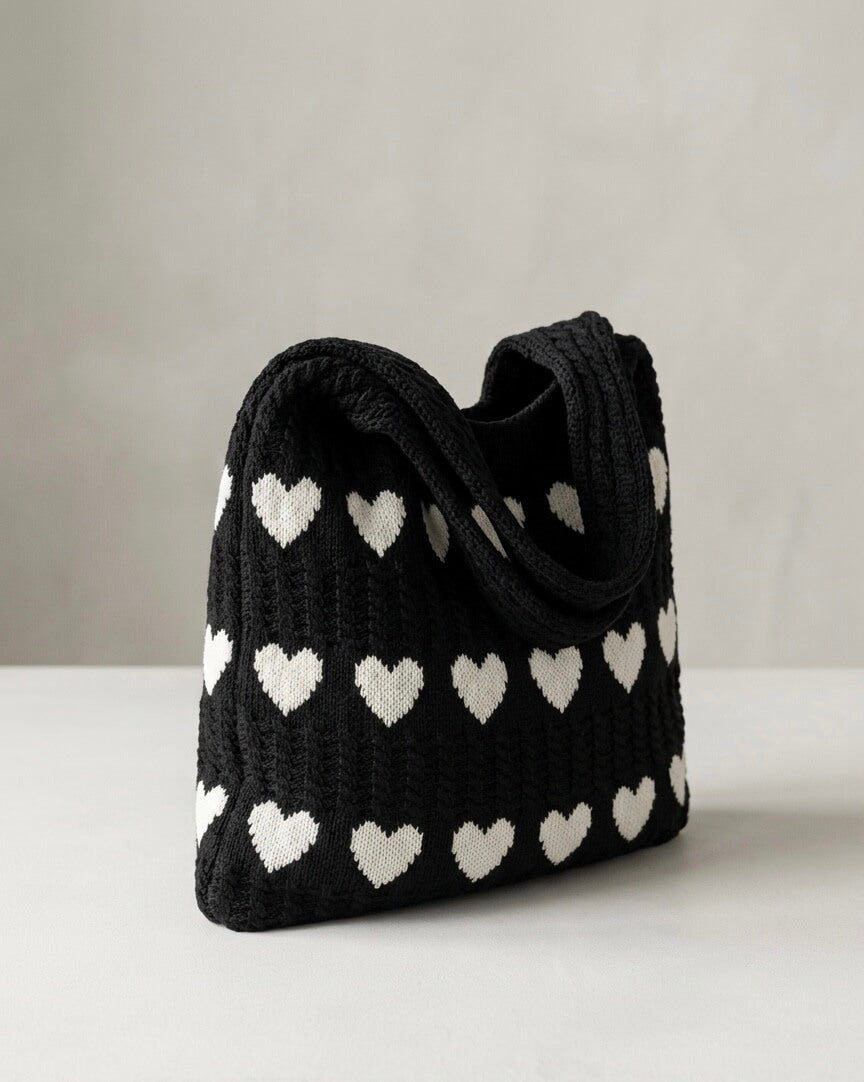 Amour - Häkeltasche