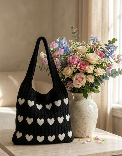 Amour - Häkeltasche