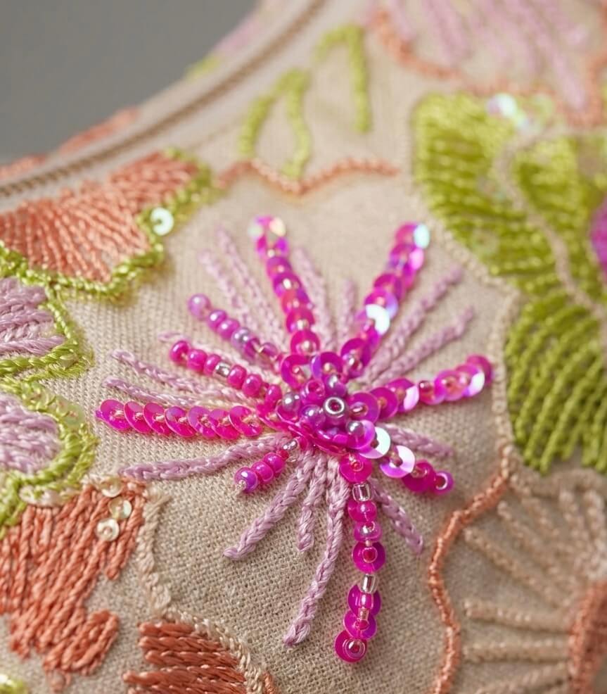 Flora Elegance – Schultertasche