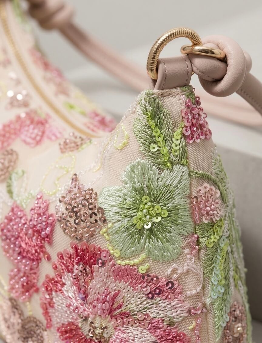 Flora Elegance - Schultertasche