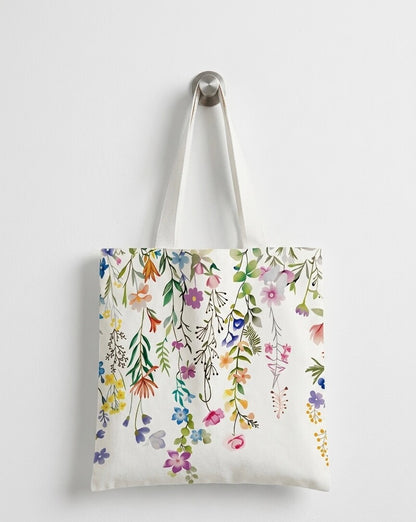 Cherry & Bloom Canvas - Tote Bag