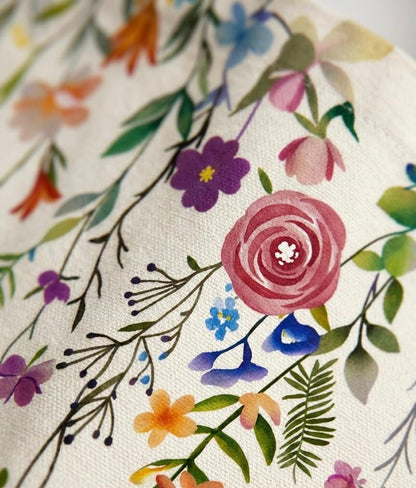 Cherry & Bloom Canvas - Tote Bag