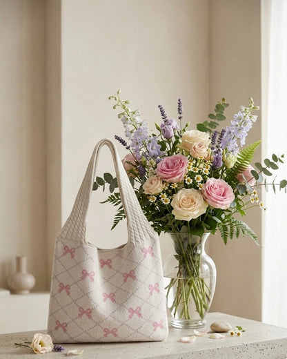 Ribbon Crochet - Häkeltasche