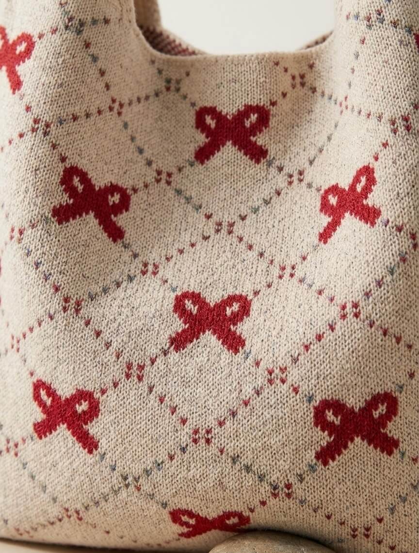 Ribbon Crochet - Häkeltasche