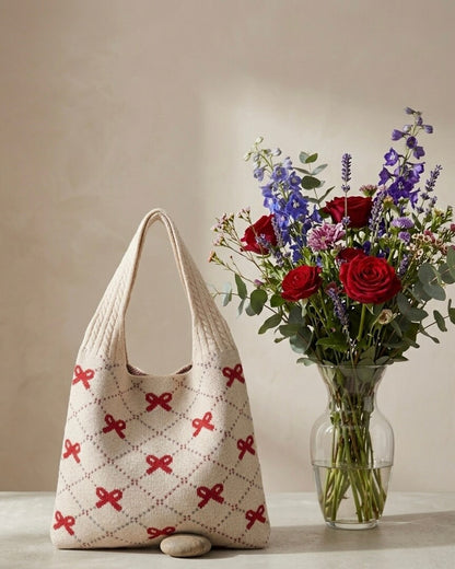 Ribbon Crochet - Häkeltasche