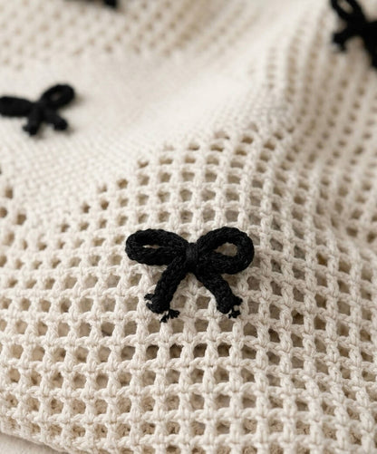 Ribbon Charm - Häkeltasche
