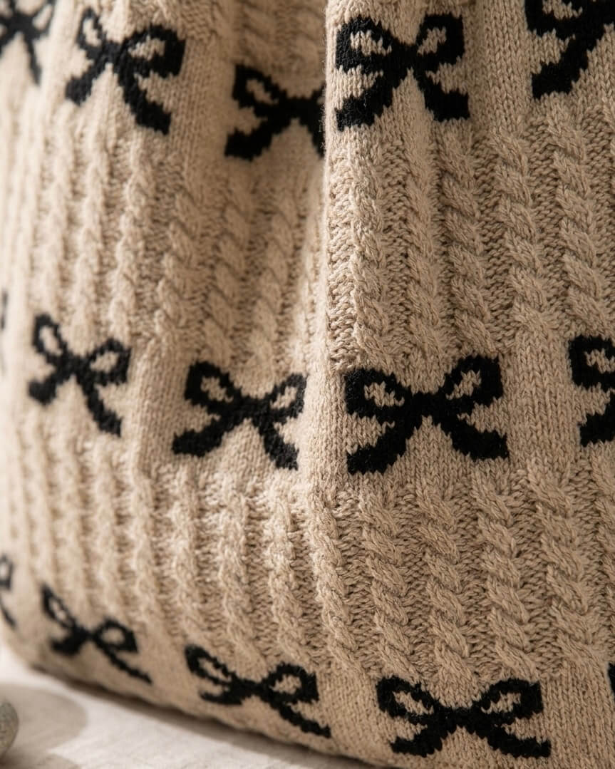Ribbon Crochet - Häkeltasche