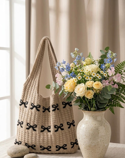 Ribbon Crochet - Häkeltasche