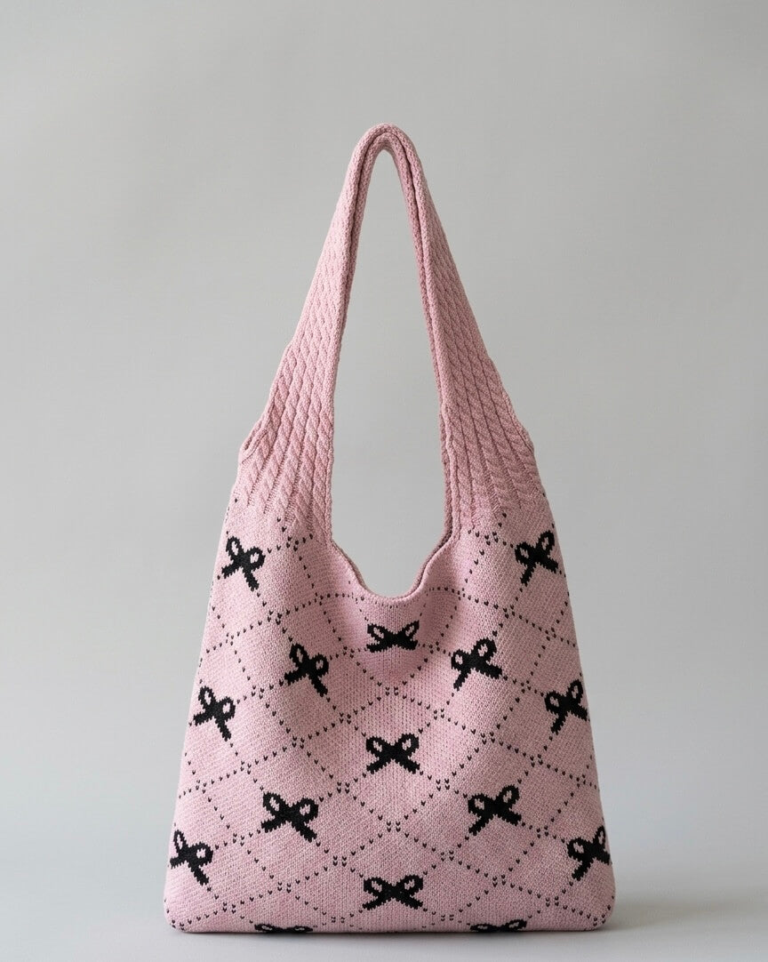 Ribbon Crochet - Häkeltasche