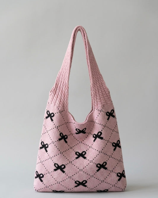 Ribbon Crochet - Häkeltasche