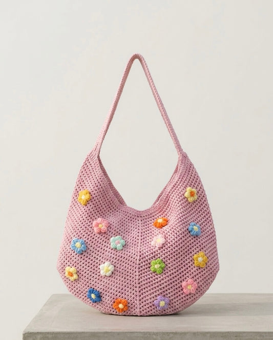 Bloom - Häkeltasche