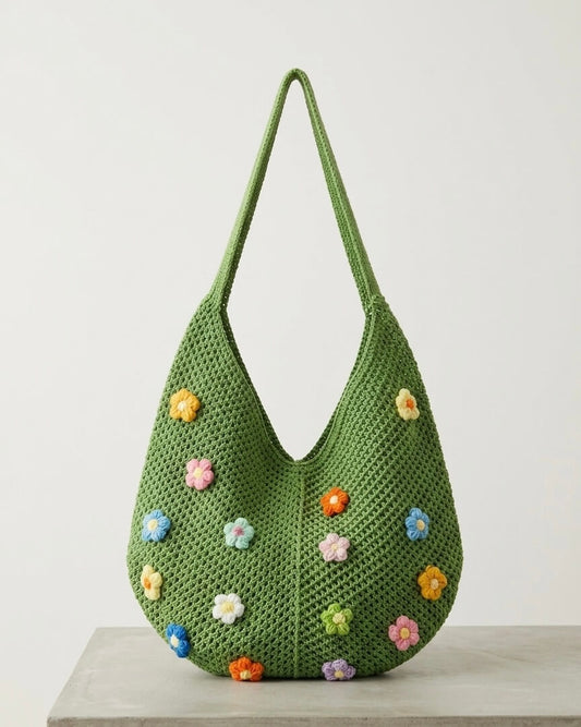 Bloom - Häkeltasche