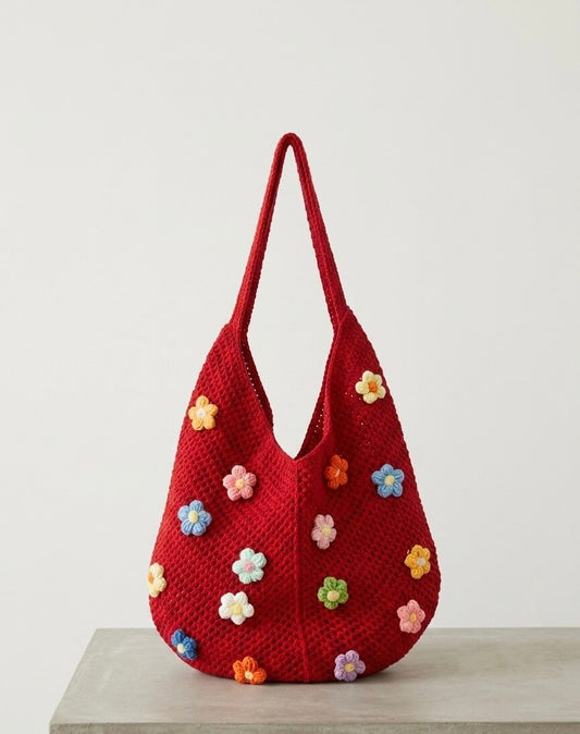Bloom - Häkeltasche