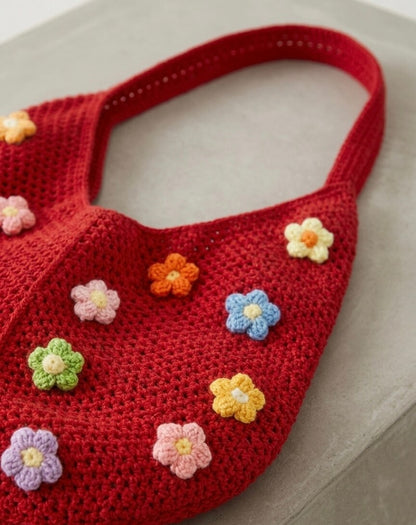 Bloom - Häkeltasche