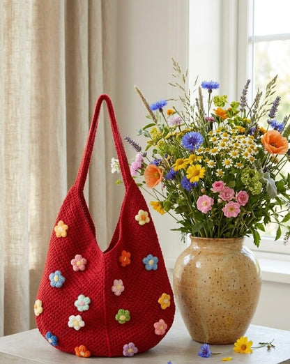 Bloom - Häkeltasche