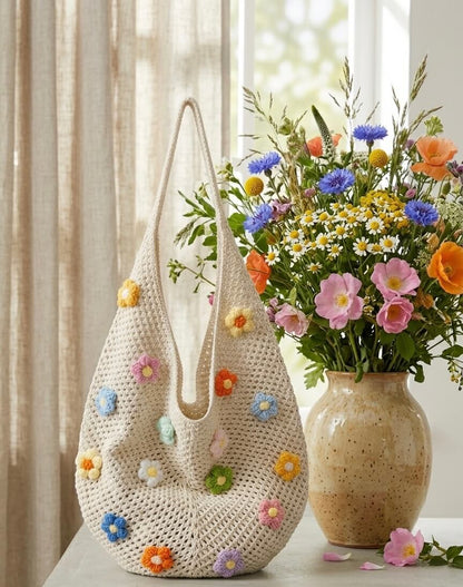 Bloom - Häkeltasche