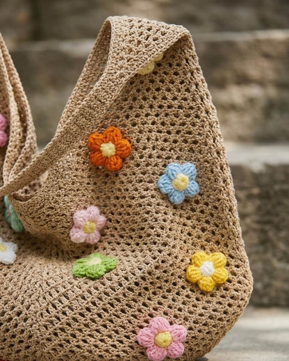 Bloom - Häkeltasche
